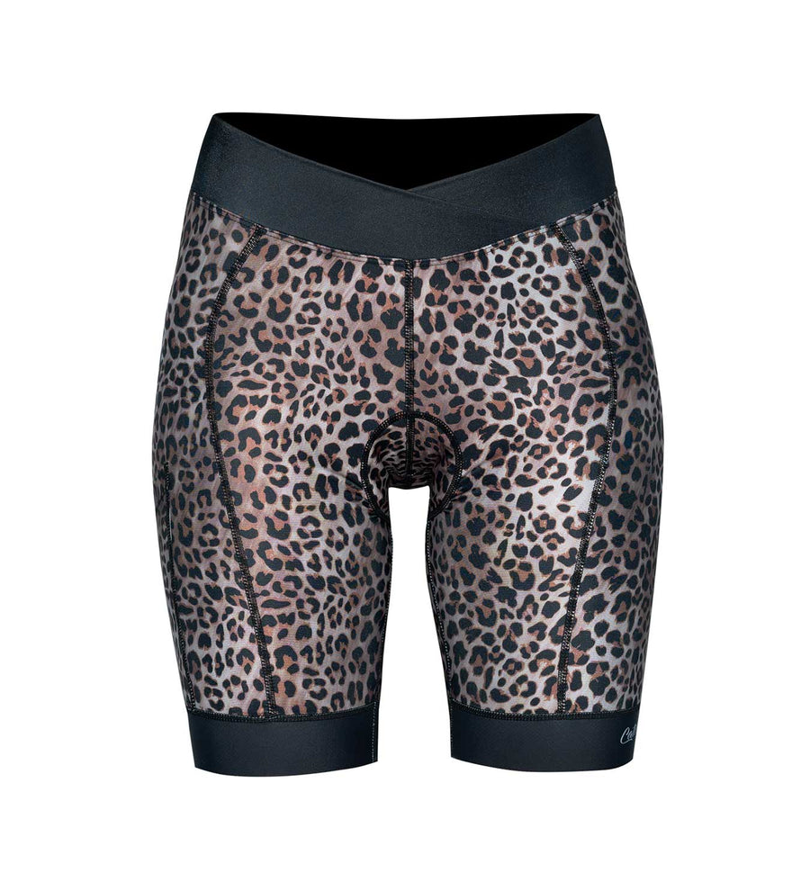 Women’s Padded Pants Leopard - Team GORIDE